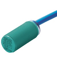 Pepperl&plus;Fuchs Inductive Proximity Plastic Barrel Sensor; 18mm; Embeddable; 8.2VDC; NC; NAMUR; 10m Potted Cable